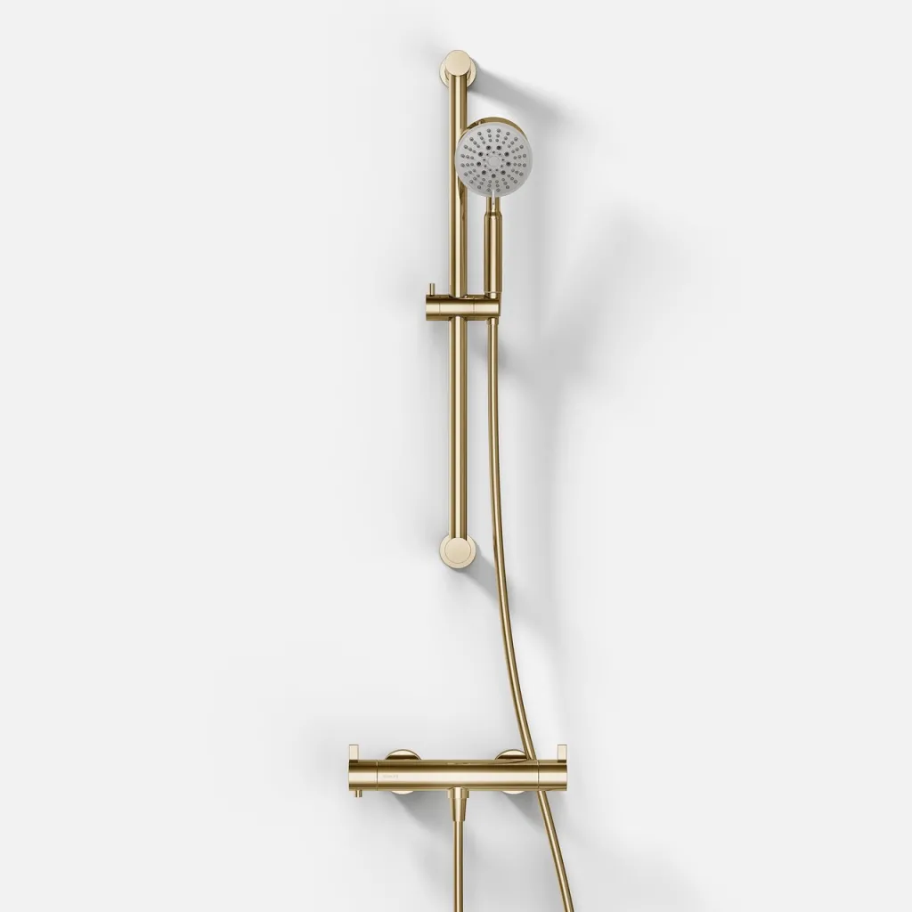 ArkiLife AVAO AABT204 S01 - Thermostat incl. Shower set, PVD Polished Brass
