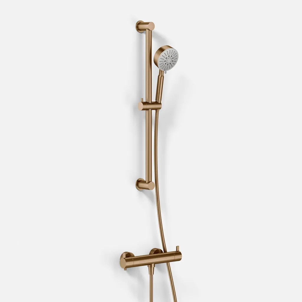 ArkiLife AVAO AABT204 S01 - Thermostat incl. Shower set, PVD Brushed Copper