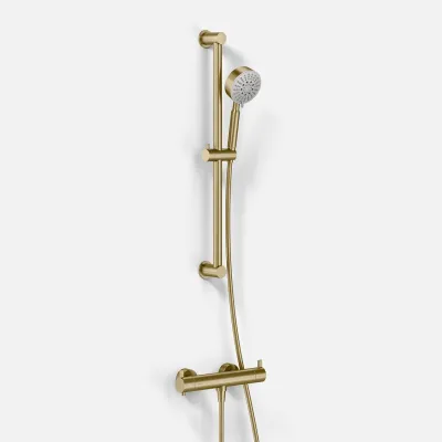 ArkiLife AVAO AABT204 S01 - Thermostat incl. Shower set, PVD Brushed Brass
