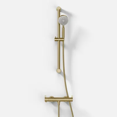 ArkiLife AVAO AABT204 S01 - Thermostat incl. Shower set, PVD Brushed Brass