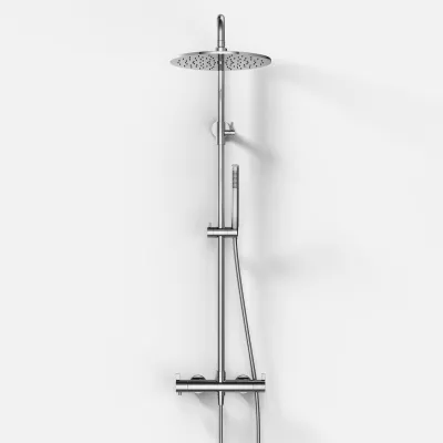 ArkiLife AVAO AABT900 S02 - Thermostat set Ø30 Wellness Rain, Chrome