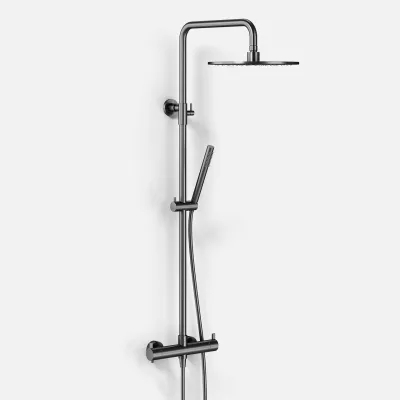 ArkiLife AVAO AABT900 S02 - Thermostat set Ø30 Wellness Rain, PVD Brushed Gun Metal