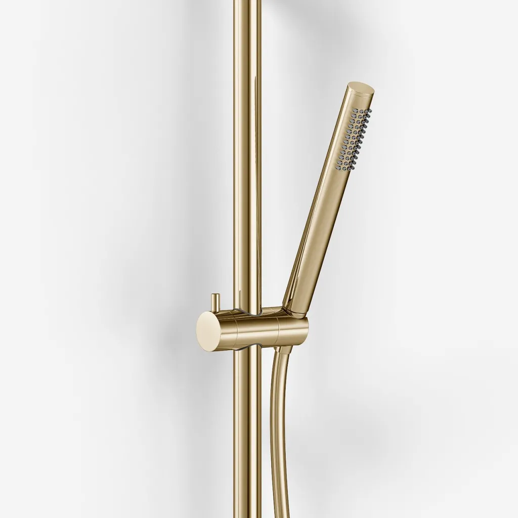 ArkiLife AVAO AABT900 S02 - Thermostat set Ø30 Wellness Rain, PVD Polished Brass