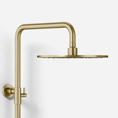 ArkiLife AVAO AABT900 S02 - Thermostat set Ø30 Wellness Rain, PVD Brushed Brass