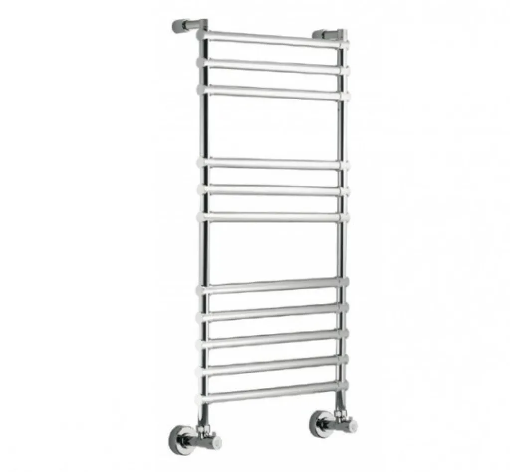 Vetro 464/11 Håndklædetørrer vand - Brushed Steel.