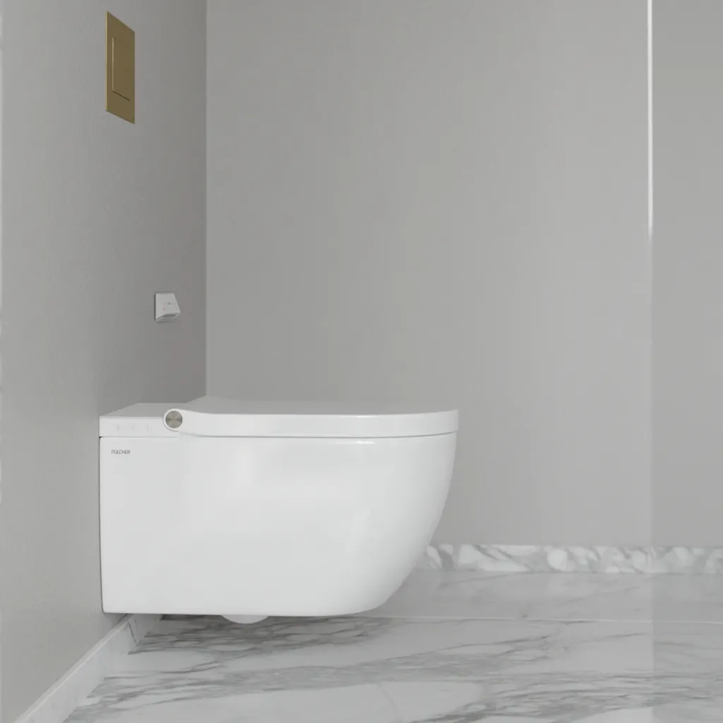 Aqualux PAX2-R Duschtoilet - LuxDusch Bidet function & Soft-Close Seat w/heating