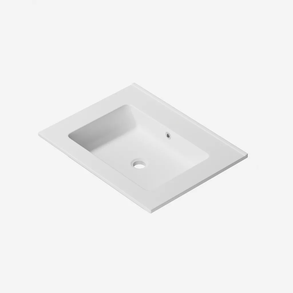 ArkiLife Ceramo® AC6046 - Matte white, without tap hole
