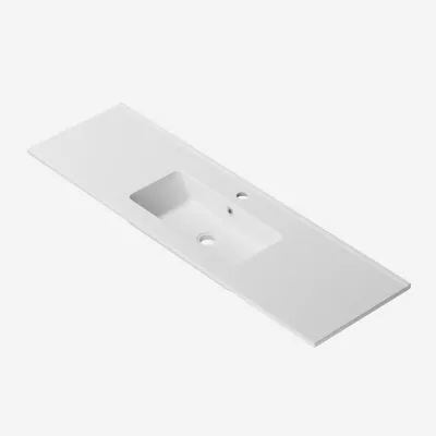 ArkiLife Ceramo® AC12036 - Matt white, Ø35 mm tap hole