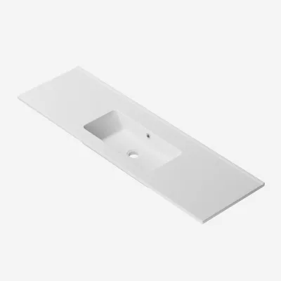 ArkiLife Ceramo® AC12036 - Matte white, without tap hole