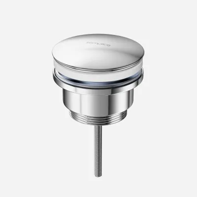 Semplice SBV03 - Universal foot valve, Chrome