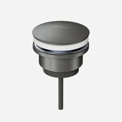 Semplice SBV03 - Universal foot valve, PVD Gun Metal