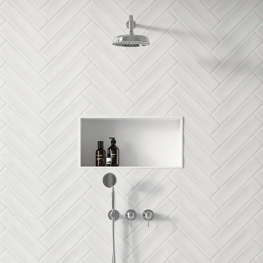 Hassel&Teudt HBR801 S01 - Shower set Ø21cm, Wall, Chrome