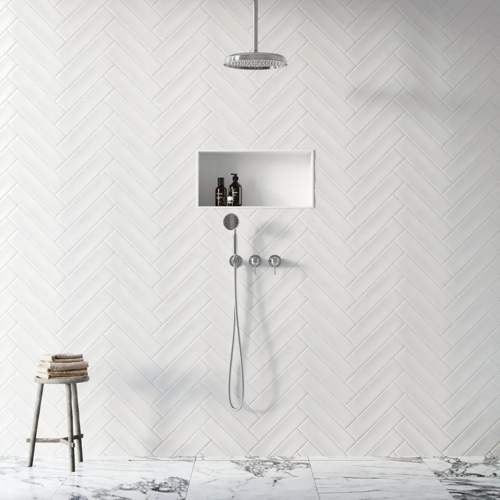 Hassel&Teudt HBR801 S04 - Shower set Ø31cm, Ceiling, Chrome