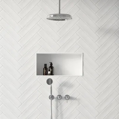 Hassel&Teudt HBR801 S04 - Shower set Ø31cm, Ceiling, Chrome