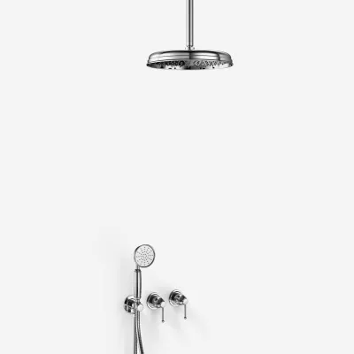 Hassel&Teudt HBR801 S04 - Shower set Ø31cm, Ceiling, Chrome