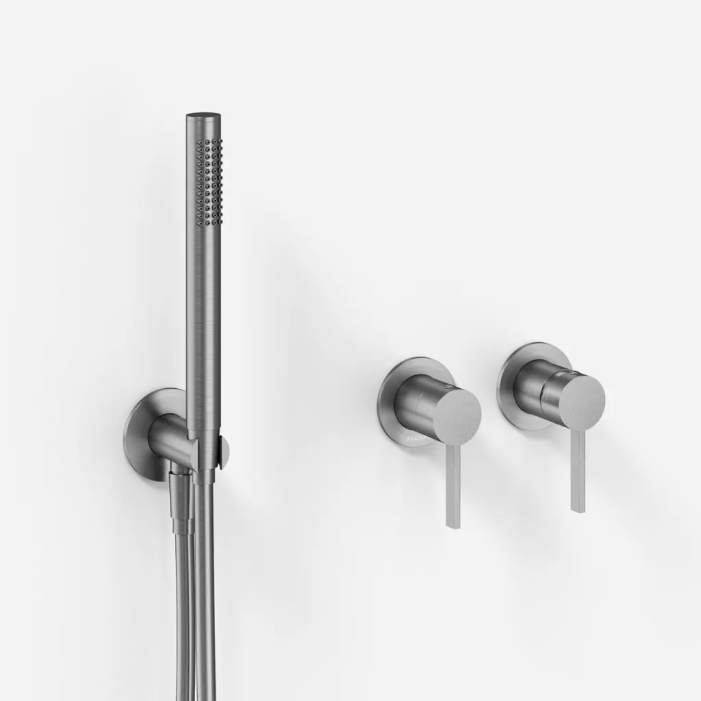 ArkiLife AVAO AA801 S02 - Ø30 Wellness Rain w/EasyClean, Stick, Brushed Stainless Steel