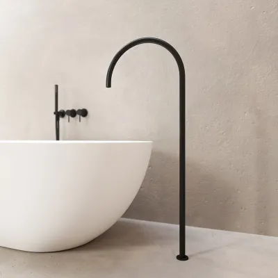Semplice SBR801 S12 - Tub/shower, Matte black