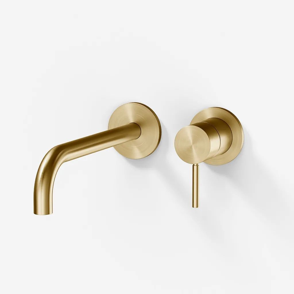 Semplice SHV502 - 1-handle Washbasin fitting, 22 cm. spout, PVD Brushed Brass
