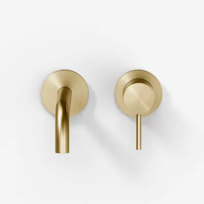 Semplice SHV502 - 1-handle Washbasin fitting, 22 cm. spout, PVD Brushed Brass