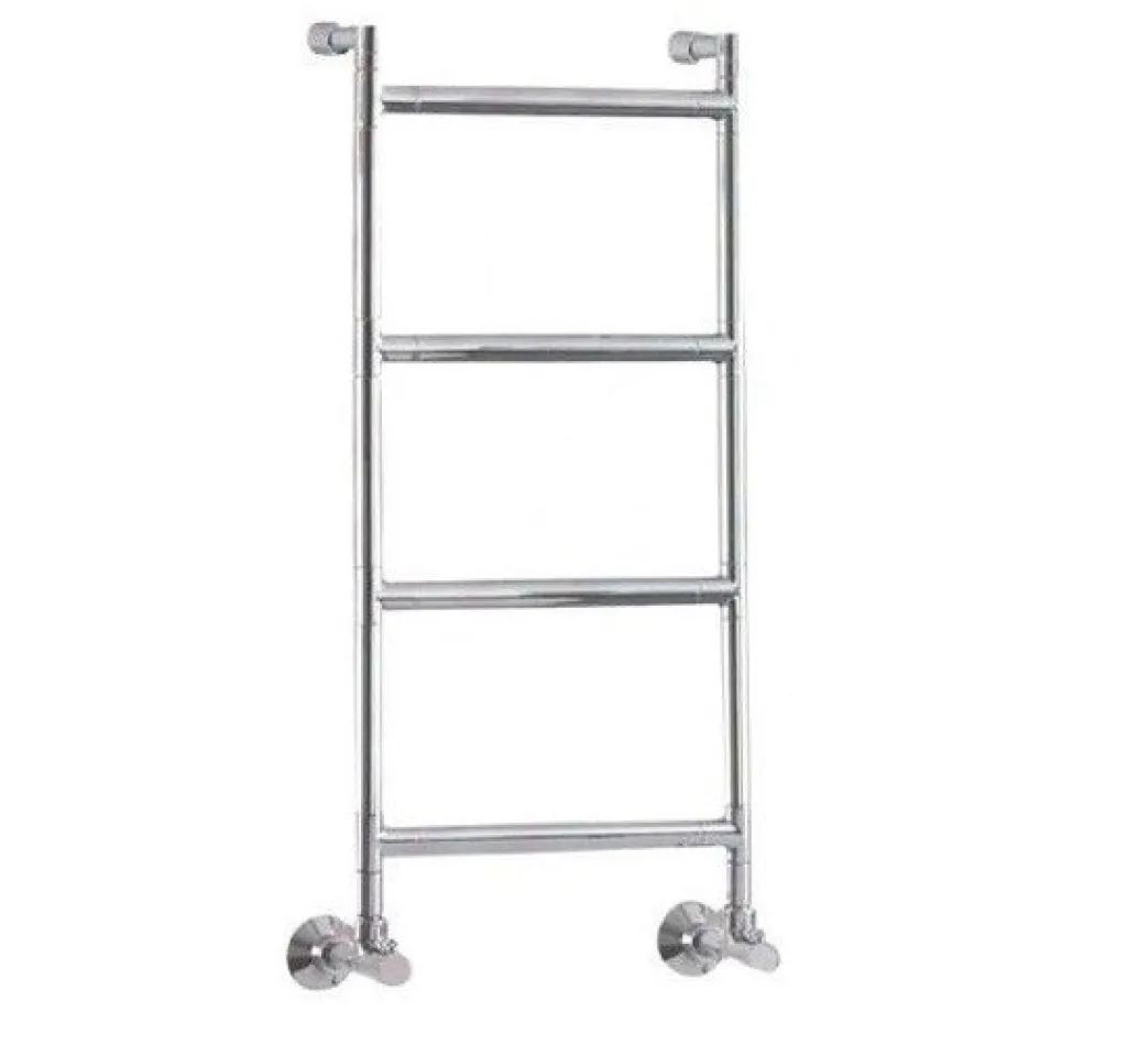 Vetro Nostromo 482/4 - 50x80h, Water-borne Towel Rail, Chrome