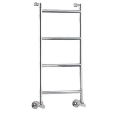 Vetro Nostromo 482/4 - 50x80h, Water-borne Towel Rail, Chrome