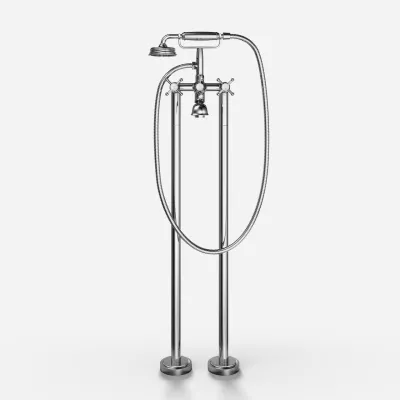 Hassel&Teudt HBK702 - Freestanding bath mixer, Chrome