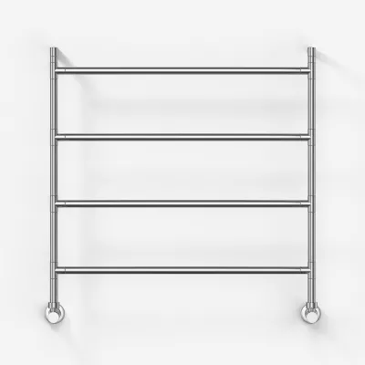Vetro Nostromo 482/4 - 80x80, Water-borne Towel Rail, Chrome