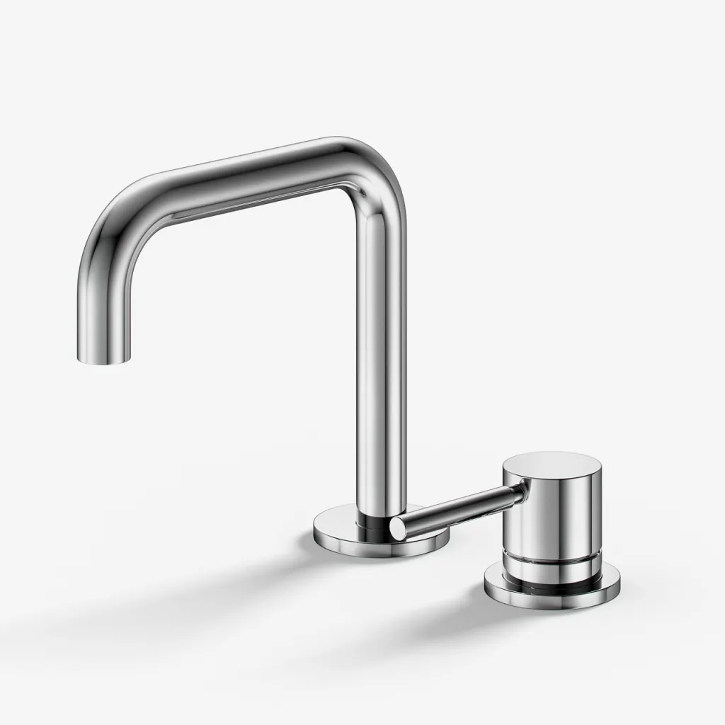 Semplice SHV405 S02 - Washbasin mixer with fixed spout, Chrome
