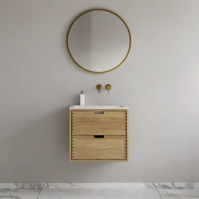 CPH Tapwork Soho 60 - MKII, Finger-Tapped Cabinetry in Natural Oak including Mathvid SolidTec® Sink