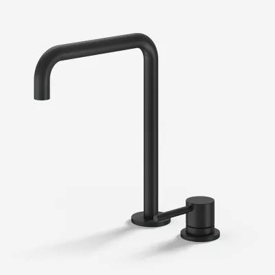 Semplice SHV405 S04 - Kitchen mixer with swivel spout, Matte black