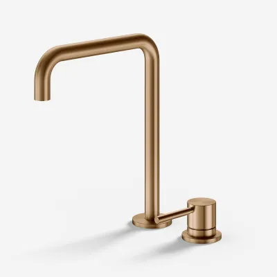 Semplice SHV405 S04 - Kitchen mixer with swivel spout, PVD Brushed Copper