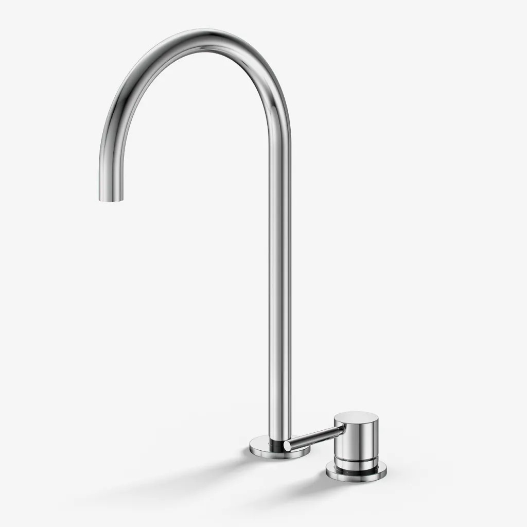 Semplice SHV405 S05 - Basin mixer with fixed spout, Chrome