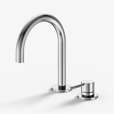 Semplice SHV505 S01 - Basin mixer with fixed spout, Chrome