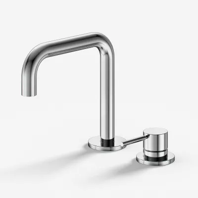 Semplice SHV505 S02 - Basin mixer with fixed spout, Chrome