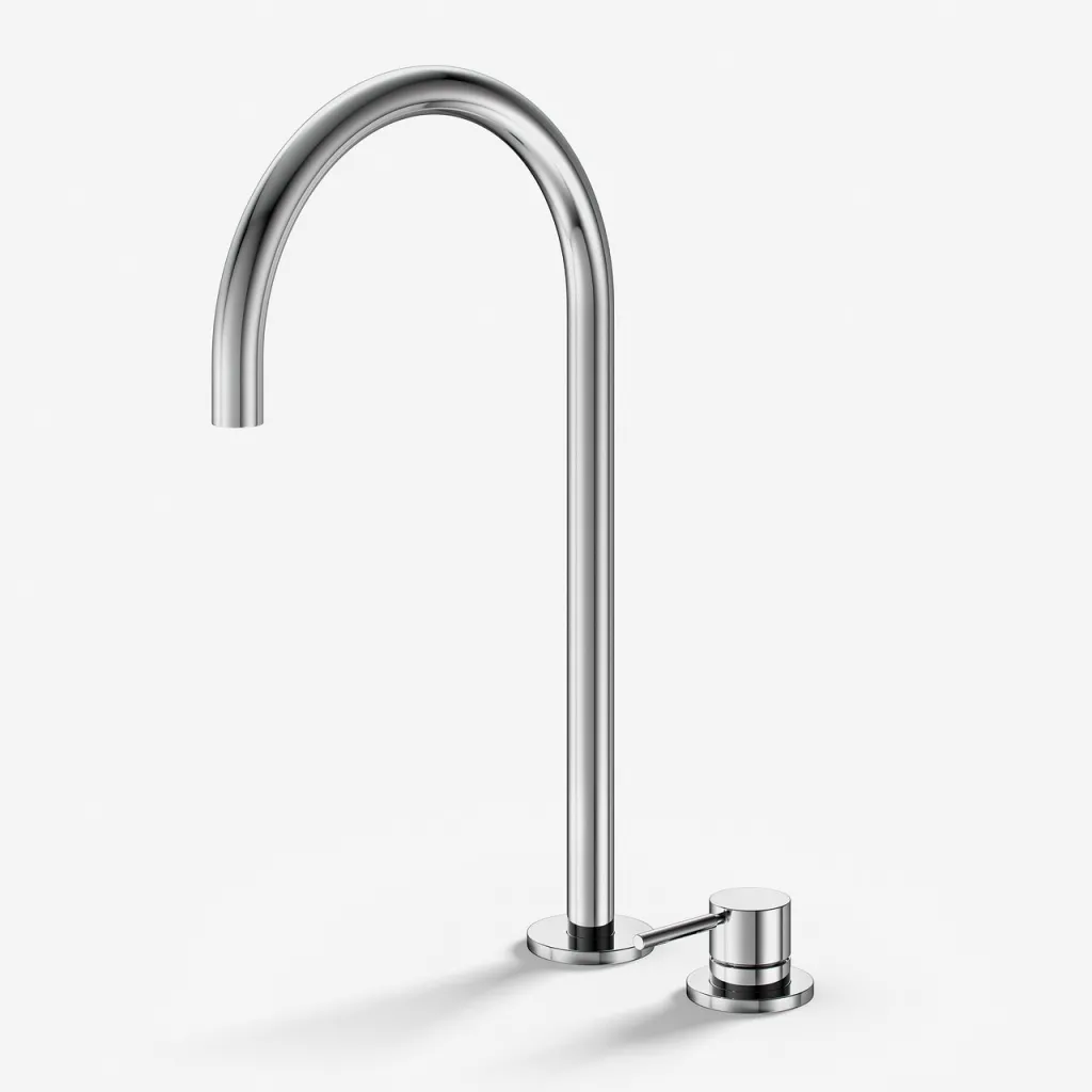 Semplice SHV505 S05 - Basin mixer with fixed spout, Chrome