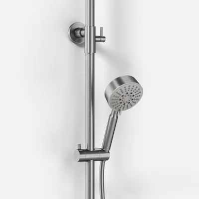Classwell C900 - Thermostat set XL Rain DeLuxe Ø30 EasyClean, Brushed Stainless Steel