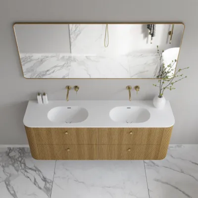Noorwork NM7018 - 70x180 cm, Carpenter Wooden frame mirror in oiled Oak