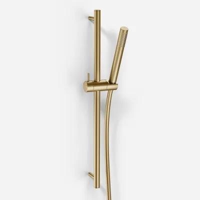 Semplice SSB570 S01 - Shower Rail Set, PVD Brushed Brass