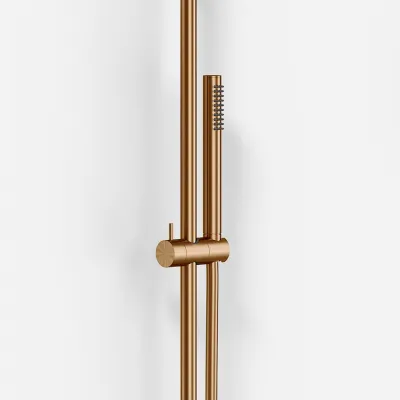 Semplice Rain DeLuxe SRL02 - SmartTerm Ø25 EasyClean, PVD Brushed Copper