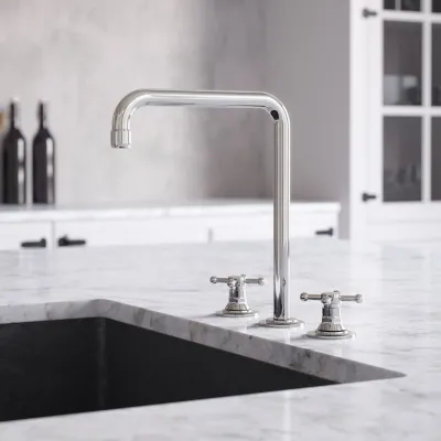 Hassel&Teudt HHV605 S06 - Kitchen mixer with swivel spout, Chrome