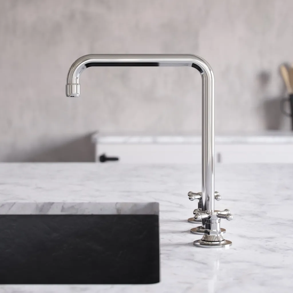 Hassel&Teudt HHV605 S06 - Kitchen mixer with swivel spout, Chrome