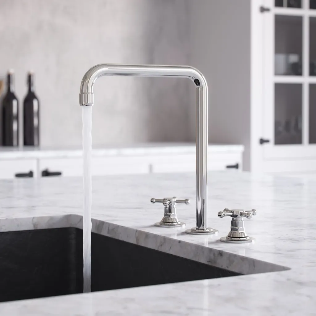 Hassel&Teudt HHV605 S06 - Kitchen mixer with swivel spout, Chrome