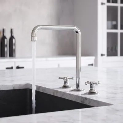 Hassel&Teudt HHV605 S06 - Kitchen mixer with swivel spout, Chrome