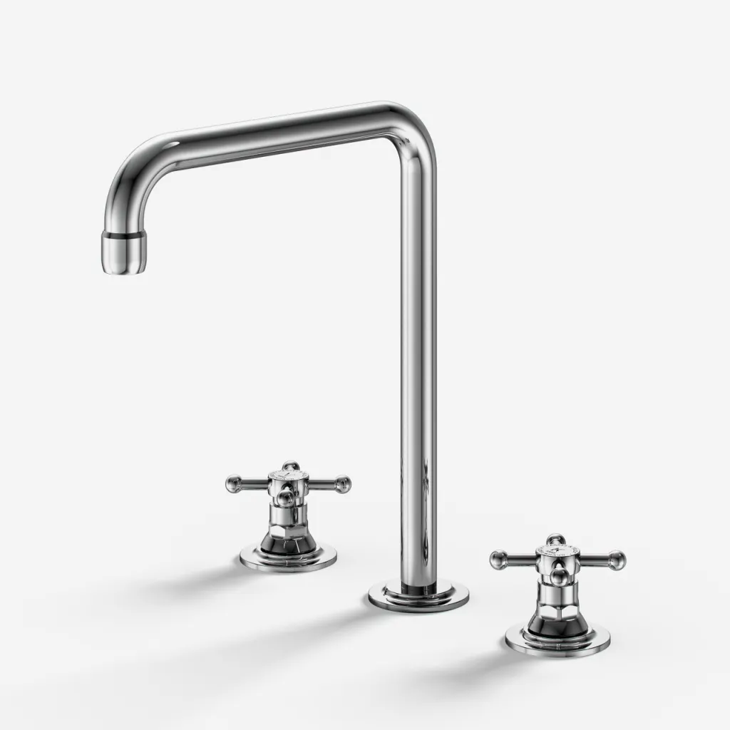 Hassel&Teudt HHV605 S06 - Kitchen mixer with swivel spout, Chrome