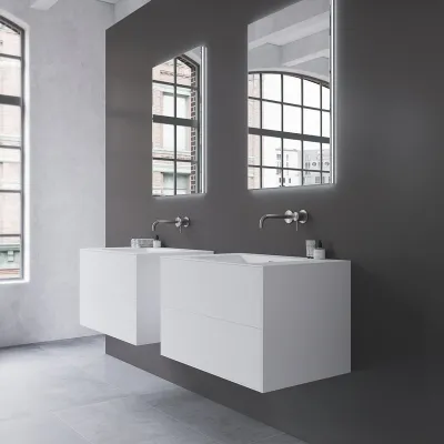 Copenhagen Chic 80 - MKII Bathroom furniture, Corian®, Mathvid
