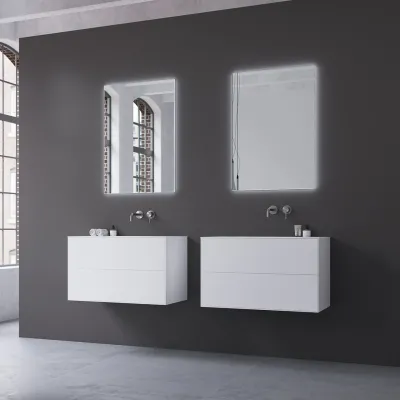 Copenhagen Chic 80 - MKII Bathroom furniture, Corian®, Mathvid
