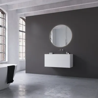 Copenhagen Chic 100 - MKII - Bathroom furniture, Corian®, Mathvid
