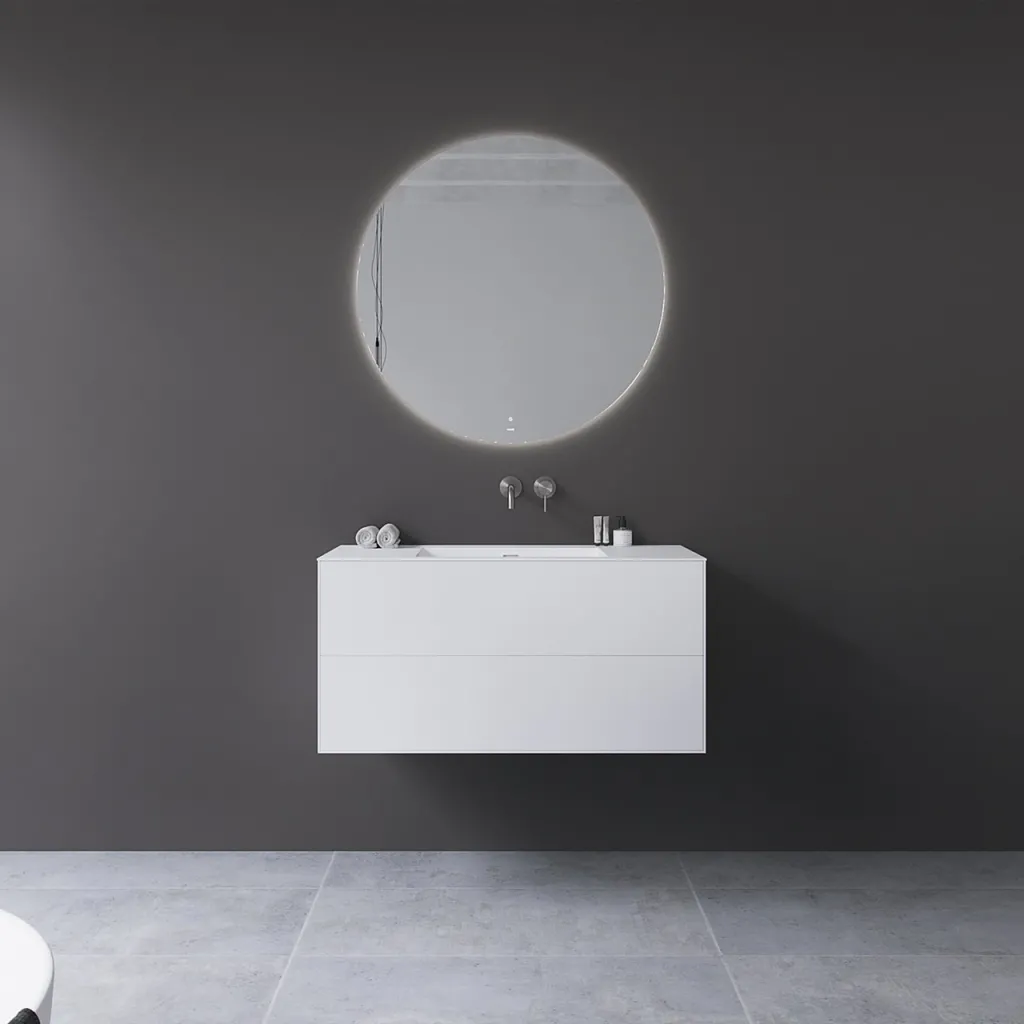 Copenhagen Chic 100 - MKII - Bathroom furniture, Corian®, Mathvid