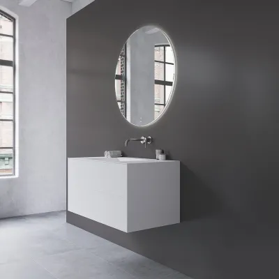 Copenhagen Chic 100 - MKII - Bathroom furniture, Corian®, Mathvid