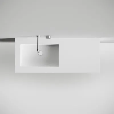 Copenhagen Chic II 120L - MKII - Bathroom furniture, Corian®, Mathvid